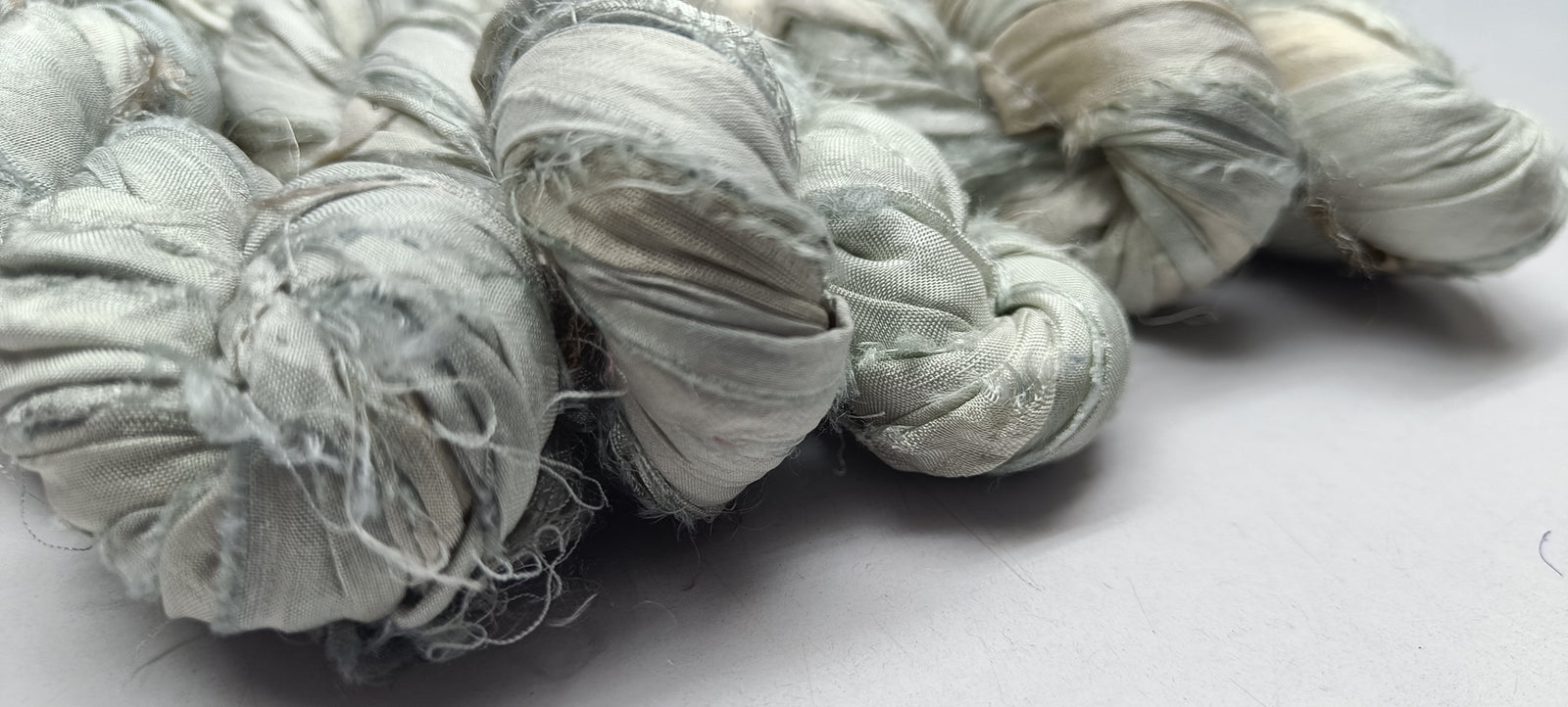 Recycled Sari Silk Ribbon - Recycled Yarn - Recycled Ribbon