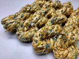 Recycled Sari Silk Ribbon Braided - ButterScotch