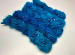 Recycled Sari Silk Yarn-Ocean Blue