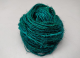 Recycled Sari Silk Yarn-TEAL