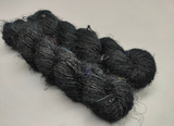 Recycled Sari Silk Yarn Prime - Black is available in multitude of colors, and being premium, you get extra length of yarn in the same weight. We fabricate Himalaya Silk Yarn from the bi-product of sari and silk production units. The Yarn, available with us, is hand spun into bright hanks which is suitable for number of Handicrafts applications. Himalaya Sil