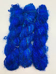 Recycled Sari Silk Yarn Prime - Indigo is available in multitude of colors, and being premium, you get extra length of yarn in the same weight. We fabricate Himalaya Silk Yarn from the bi-product of sari and silk production units. 