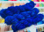 Recycled Sari Silk Yarn Prime - Indigo is available in multitude of colors, and being premium, you get extra length of yarn in the same weight. We fabricate Himalaya Silk Yarn from the bi-product of sari and silk production units. 
