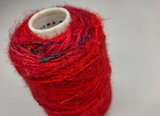 Recycled Sari Silk Yarn Prime - Blood