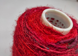 Recycled Sari Silk Yarn Prime - Blood