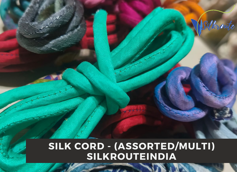 Silk Cord Ribbon - Assorted