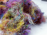 wet felting supply, wet felting supplies, Wet felt silk roving, Spinning fiber, Silk for Spinning, Silk for Felting, silk art batts, Sari Tops Sliver, Nuno silk roving, Needle felt roving, hard carded silk, hand dyed batting, hand carded sari