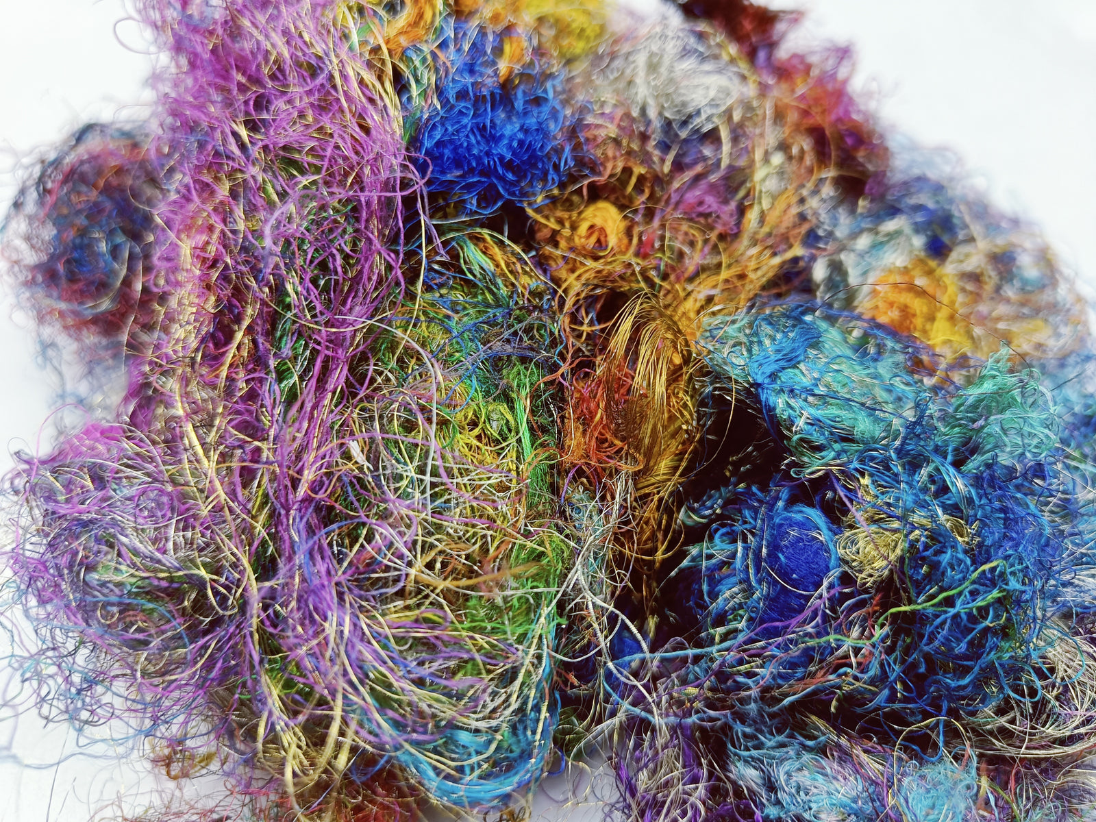 wet felting supply, wet felting supplies, Wet felt silk roving, Spinning fiber, Silk for Spinning, Silk for Felting, silk art batts, Sari Tops Sliver, Nuno silk roving, Needle felt roving, hard carded silk, hand dyed batting, hand carded sari