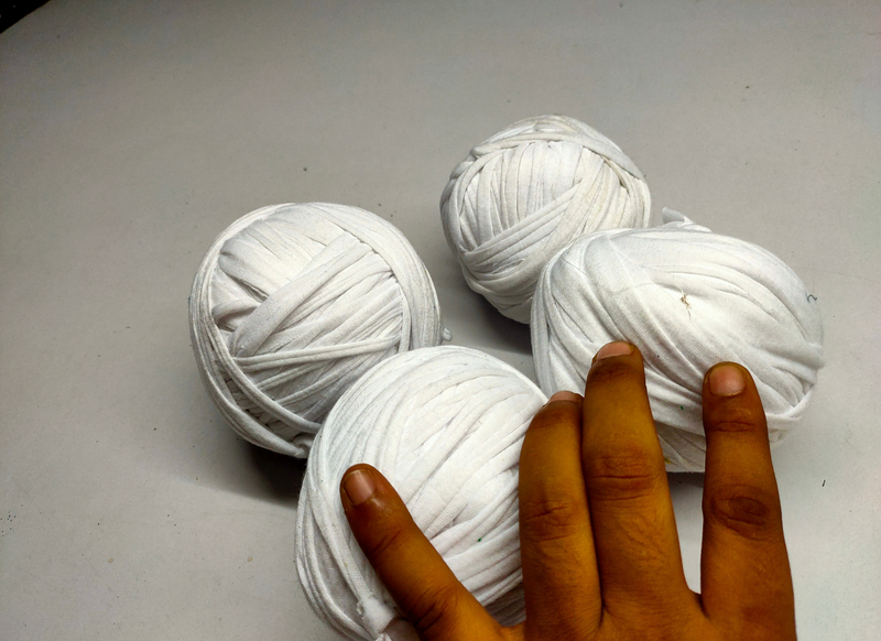 Tshirt Ribbon - White