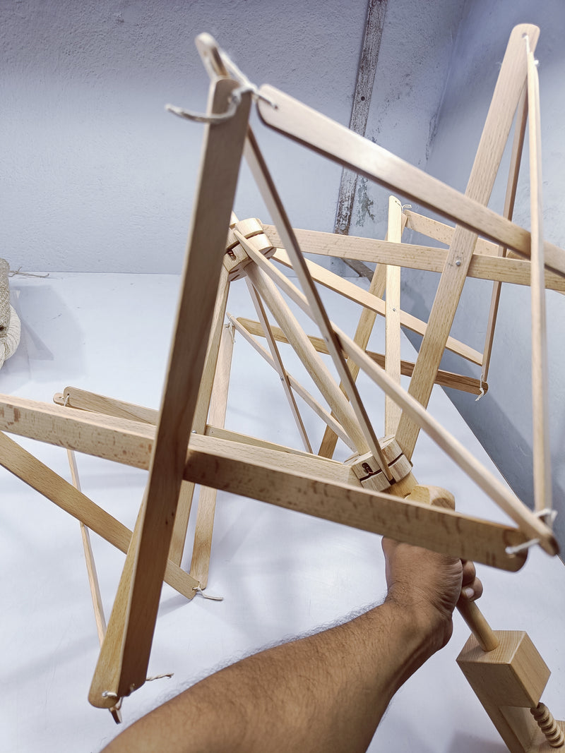 Skeins Umbrella Table Top - Off Light