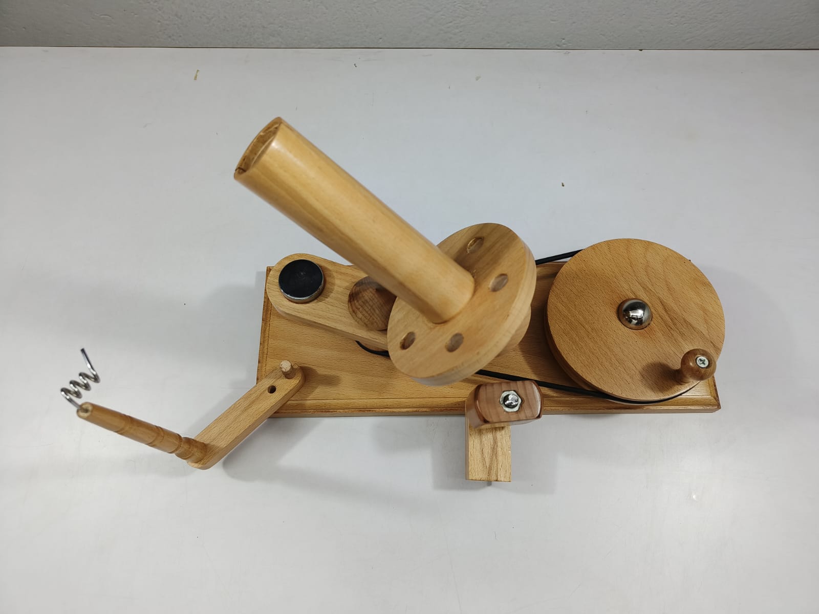 Yarn Balls winder machine - Yarn maker manual - yarn machine making - SilkRouteindia