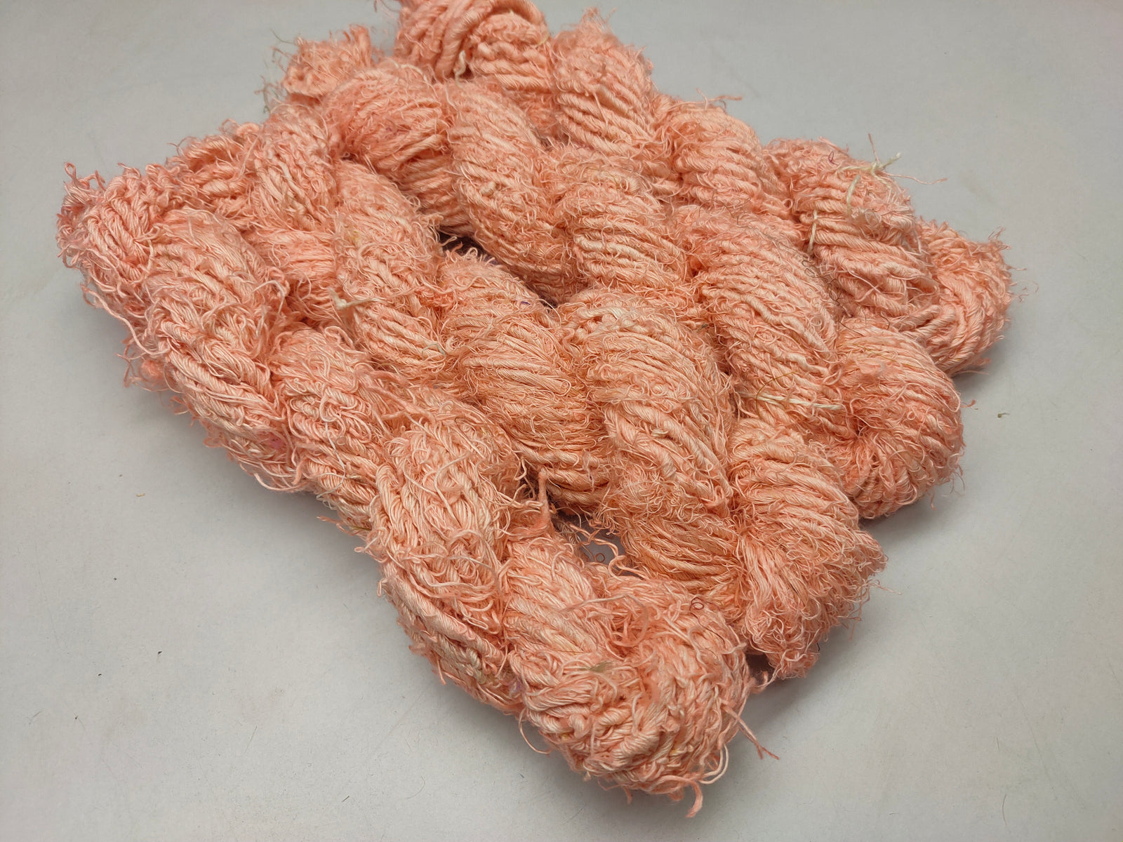 Recycled Linen Yarn - Peach