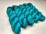 Mulberry Silk Yarn - 600M/100Gr. - Torquoise
