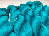 Mulberry Silk Yarn - 600M/100Gr. - Torquoise