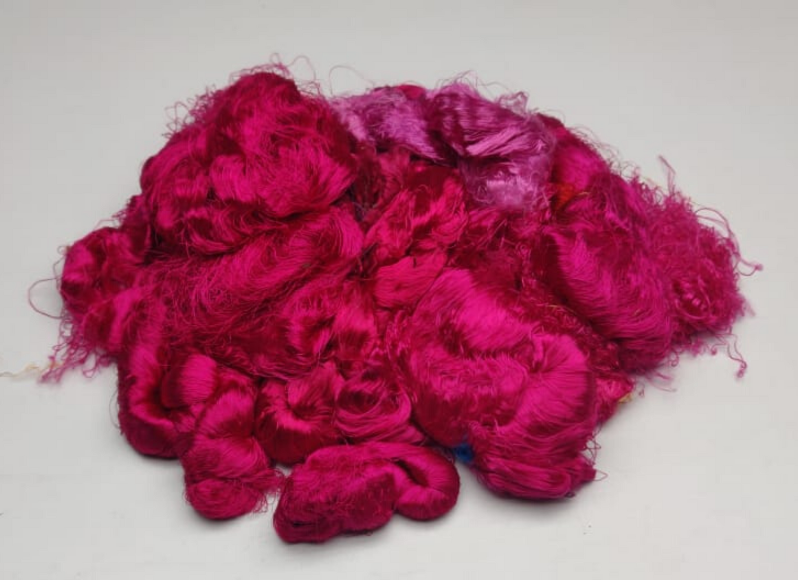 Banana Yarn Fiber - Hot Pink - SilkRouteIndia