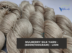 Mulberry Silk Yarn - 600M/100Gram - Lion - SilkRouteIndia