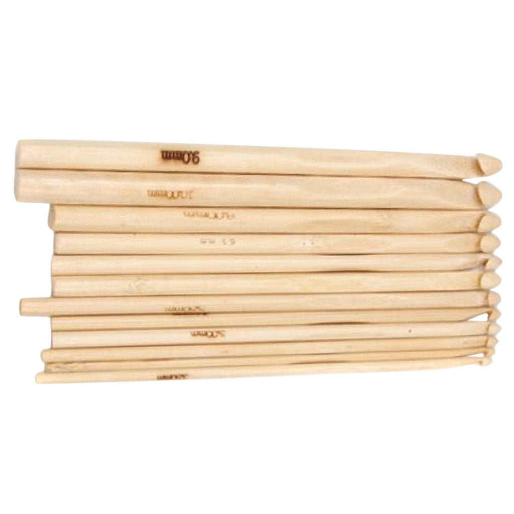 Yarn Bowl Rosewood and Crochet Hook - SilkRouteIndia