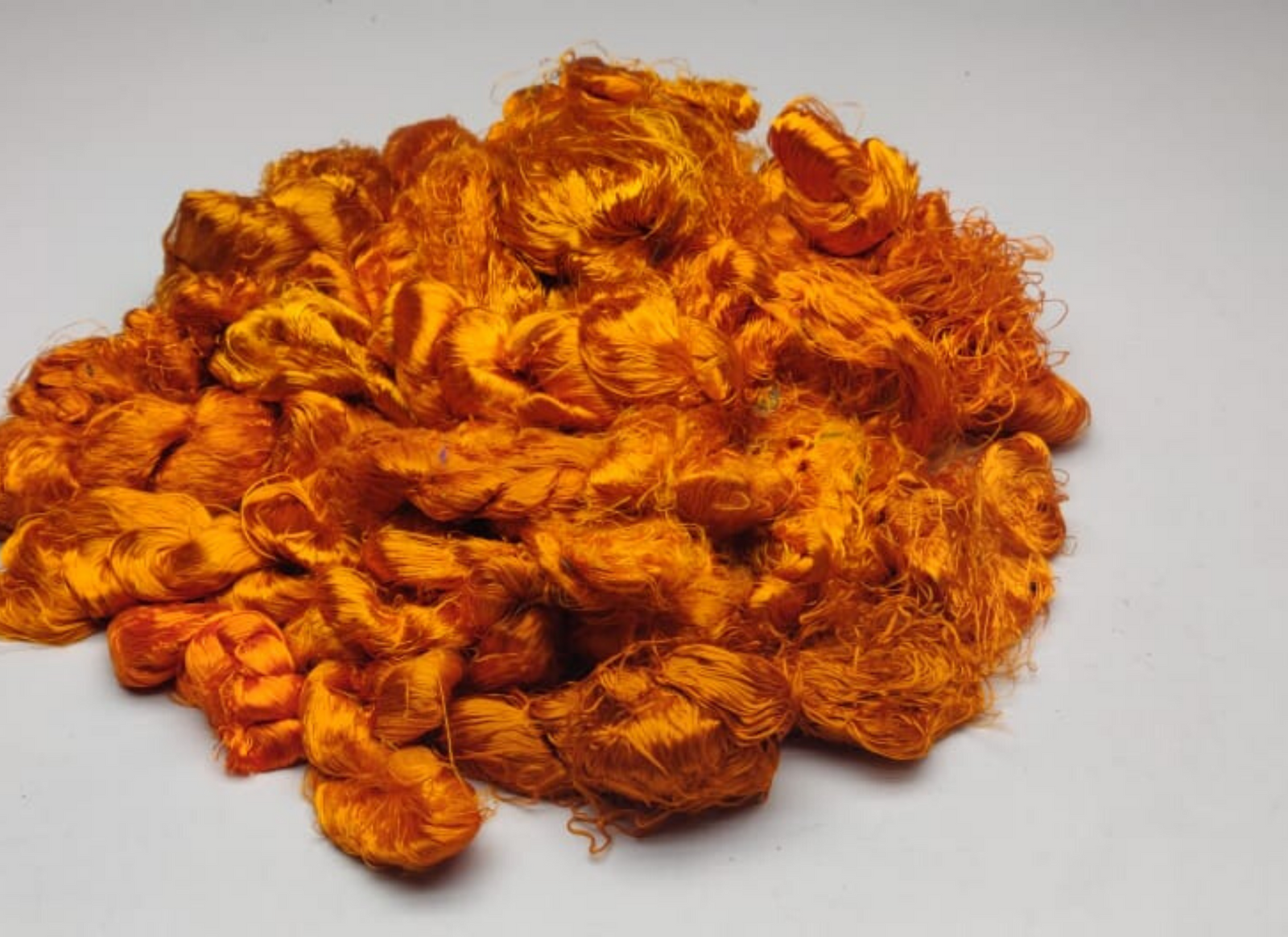 Banana Yarn Fiber Orange - SilkRouteIndia