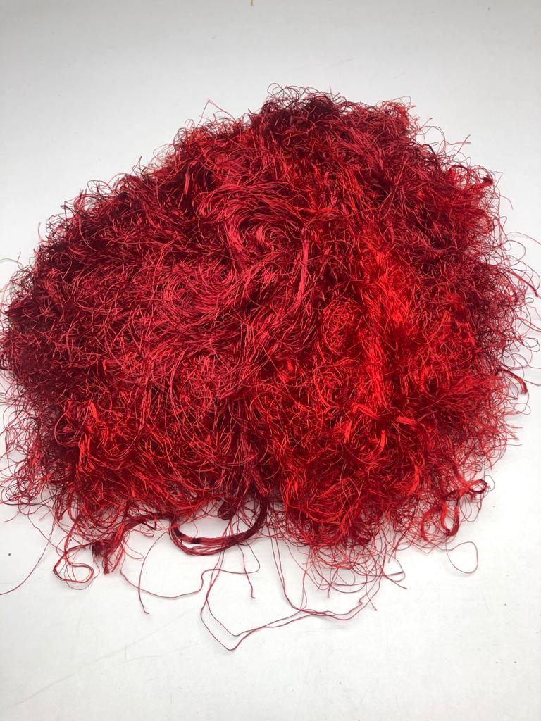 Banana Yarn Fiber - Maroon - BananaFiber-SilkRouteIndia