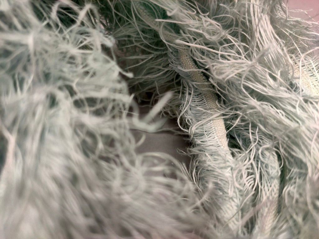 Linen Fuzzy Ribbon - Coin - SilkRouteIndia