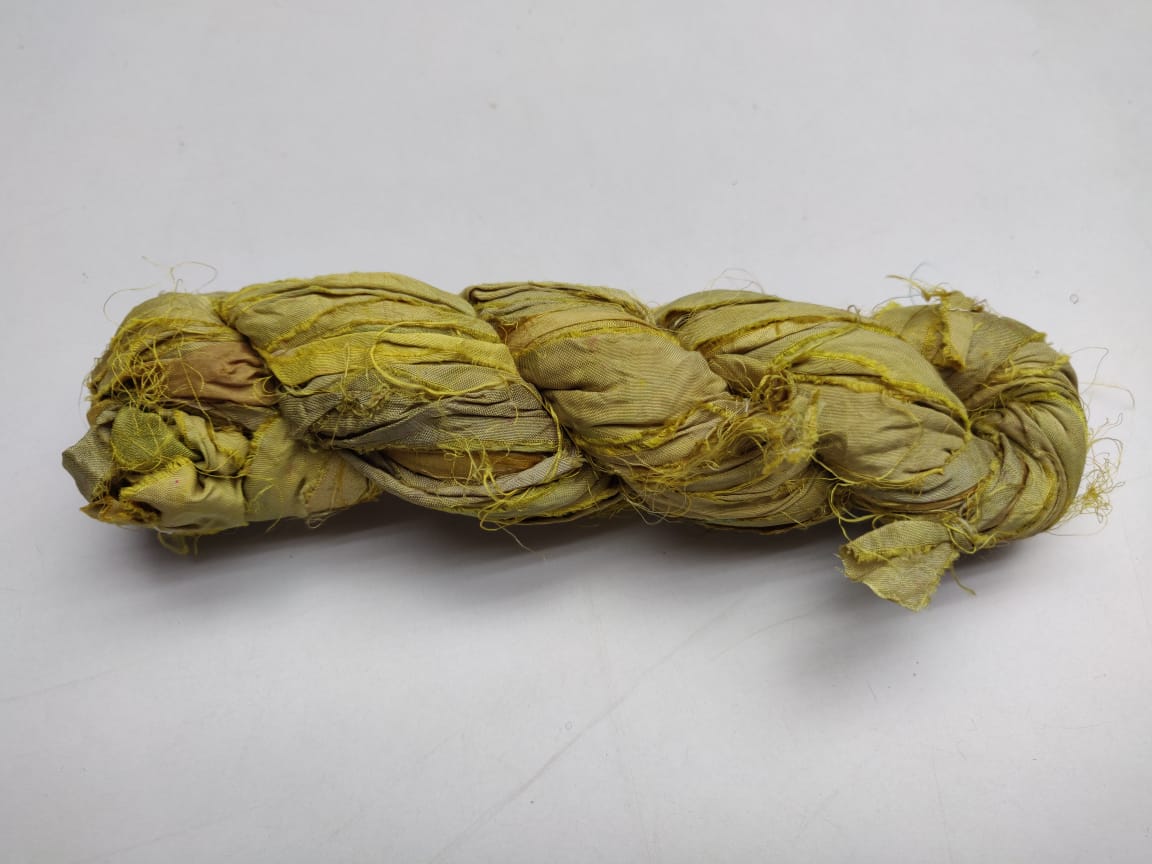 Recycled Sari Silk Ribbon Pickle - SilkRouteIndia