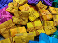 The perfect Fat Quarter for your next quilting, Cushion, Bedsheet or patchwork assignment. These fabric squares are handmade from Recycle Sari Silk, by the artisans in our co-ops in India.