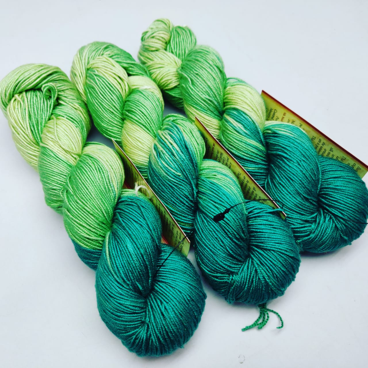 Mulberry Yarn 250M/100gr is a unique Silk Yarn ideal for Knitting. Alia Silk is very soft and shiny. It is Duke weight and is directly spun from the premium Mulberry Silk Tops. It is a yarn of Natural Protein Fiber. Mulberry Yarn 250M/100gr has compact structure, evenness, clean appearance, elegant luster, Good moisture-absorbing capability, good strength and elongation, with fine and soft fibers. It is Useful for Weaving and Knitting.