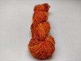 Recycled Sari Silk Yarn- Orange - SilkRouteIndia