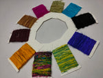 Sari Silk Yarn Prime-10 Colors of 20 Yards - SilkRouteIndia