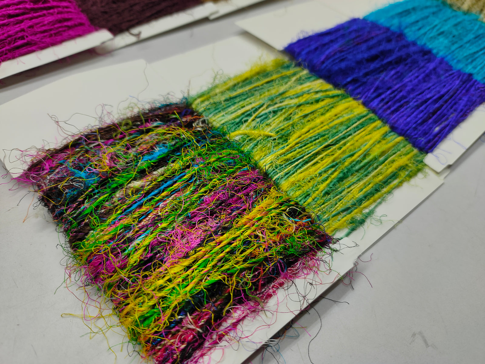 Sari Silk Yarn Prime-10 Colors of 20 Yards - SilkRouteIndia