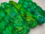 Recycled Sari Silk Yarn Prime Green - SilkRouteIndia