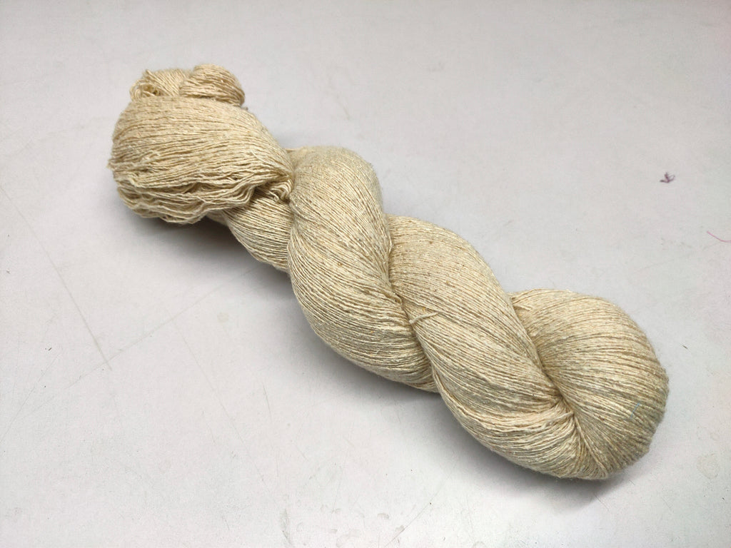 Noil Silk Yarn 7S - SilkRouteIndia