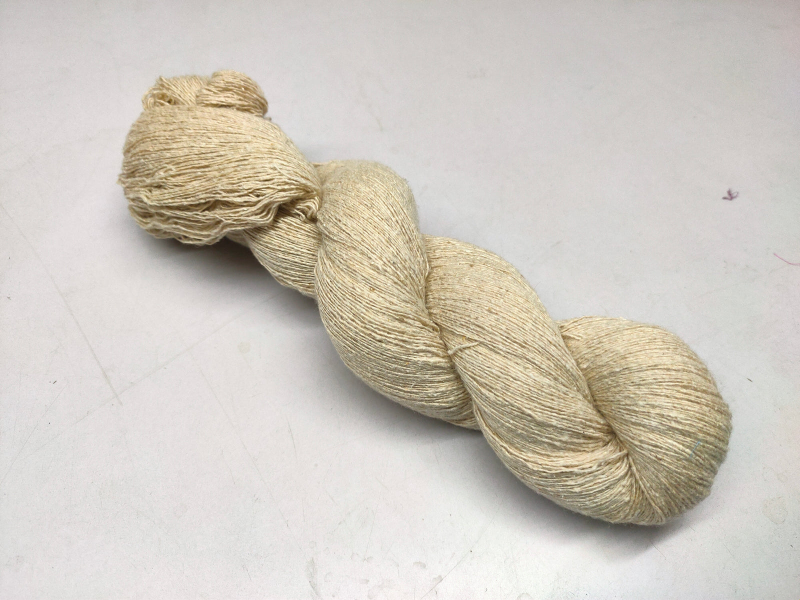 Noil Silk Yarn 7S - SilkRouteIndia