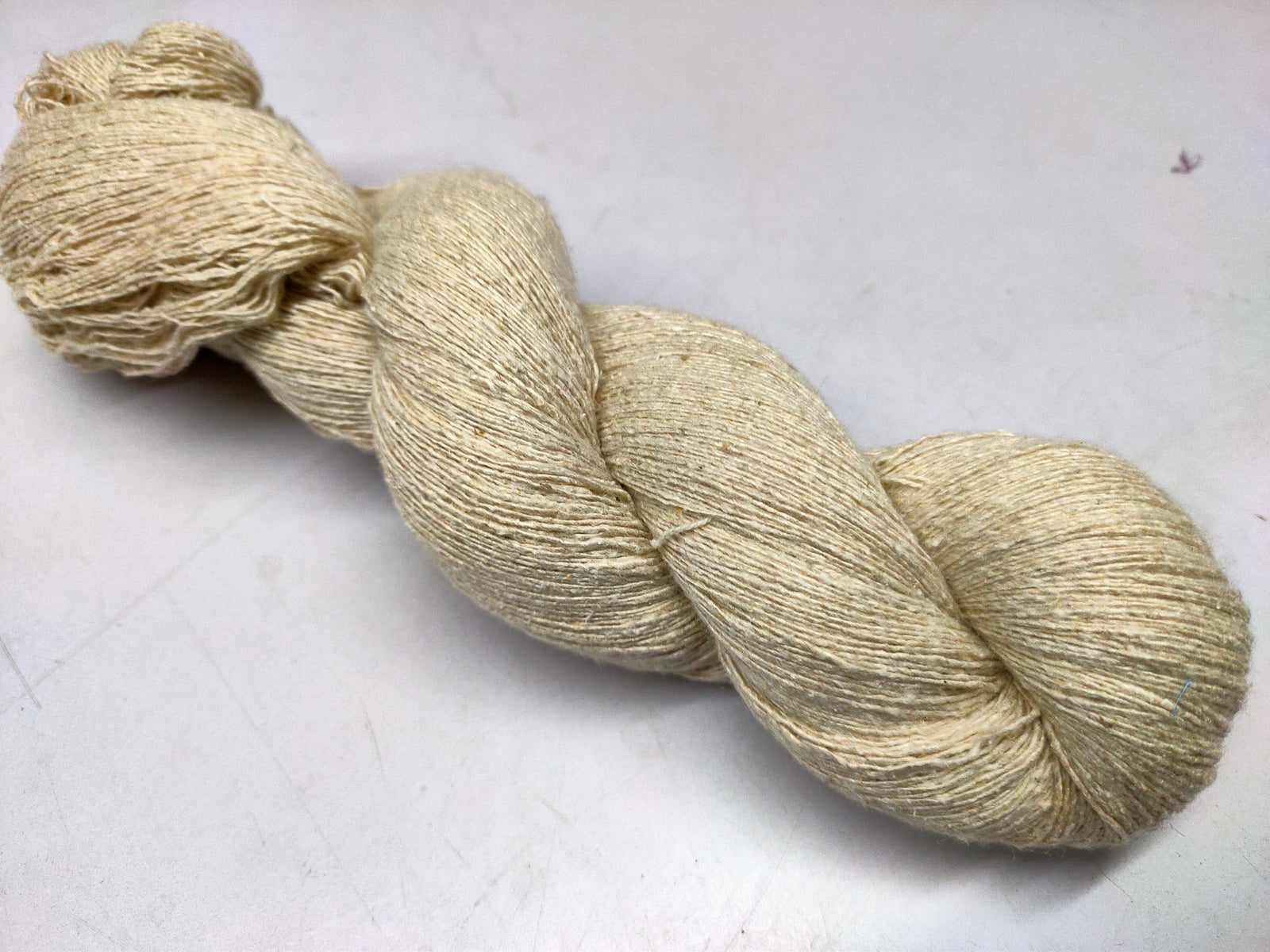 Noil Silk Yarn 7S - SilkRouteIndia