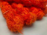 Recycled Sari Silk Yarn - Tiger Orange - SilkRouteIndia