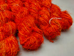 Recycled Sari Silk Yarn - Tiger Orange - SilkRouteIndia