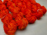 Recycled Sari Silk Yarn - Tiger Orange - SilkRouteIndia