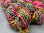 Recycled Sari Silk Yarn - Berries Salad - SilkRouteIndia