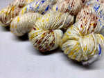 Mulberry Yarn Short Fiber - Choco Mango - SilkRouteIndia