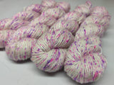 Mulberry Yarn Short Fiber - Tulip Garden - SilkRouteIndia
