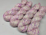 Mulberry Yarn Short Fiber - Tulip Garden - SilkRouteIndia