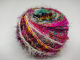 Recycled Sari Silk Yarn Prime Balls Multicolor - SilkRouteIndia