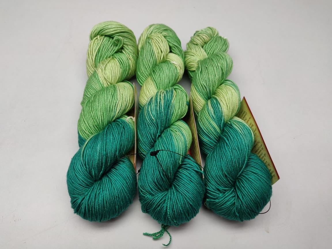 Mulberry Yarn 250M/100gr is a unique Silk Yarn ideal for Knitting. Alia Silk is very soft and shiny. It is Duke weight and is directly spun from the premium Mulberry Silk Tops. It is a yarn of Natural Protein Fiber. Mulberry Yarn 250M/100gr has compact structure, evenness, clean appearance, elegant luster, Good moisture-absorbing capability, good strength and elongation, with fine and soft fibers. It is Useful for Weaving and Knitting.