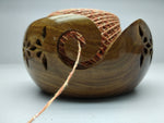 Yarn Bowl Rosewood and Circular Needle - SilkRouteIndia