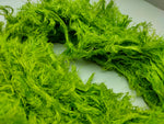 Linen Fuzzy Ribbon - Lime Green - SilkRouteIndia