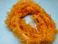 Linen Fuzzy Ribbon - Orange - SilkRouteIndia