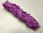 Linen Fuzzy Ribbon - Purple - SilkRouteIndia