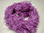 Linen Fuzzy Ribbon - Purple - SilkRouteIndia