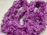 Linen Fuzzy Ribbon - Purple - SilkRouteIndia