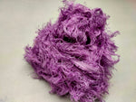 Linen Fuzzy Ribbon - Purple - SilkRouteIndia